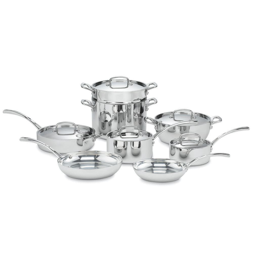 10pc  French Classic Tri-Ply Cookware Set